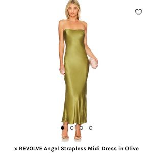 Revolve x SNDYS Olive Dress